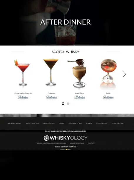 Kampány dupla whiskyvel – Whiskyology portálfejlesztés